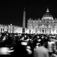 In Between -  Faith and Pilgrimage Through a Papal Transition